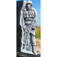 Изготовить К-131 памятник с солдатом в каске из чёрного гранита в Калининграде