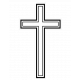 Гравировка креста тип 5